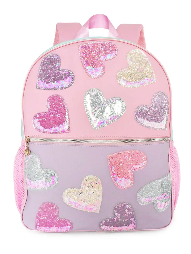 Confetti Heart Backpack w Pencil Case