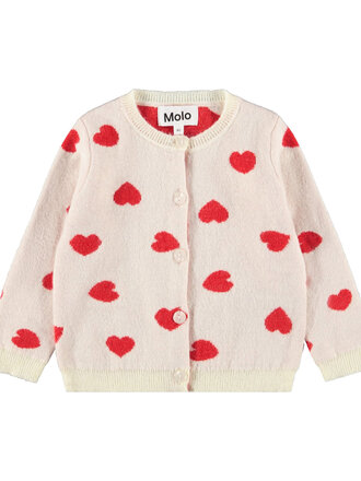 Molo Goldie - Red Hearts