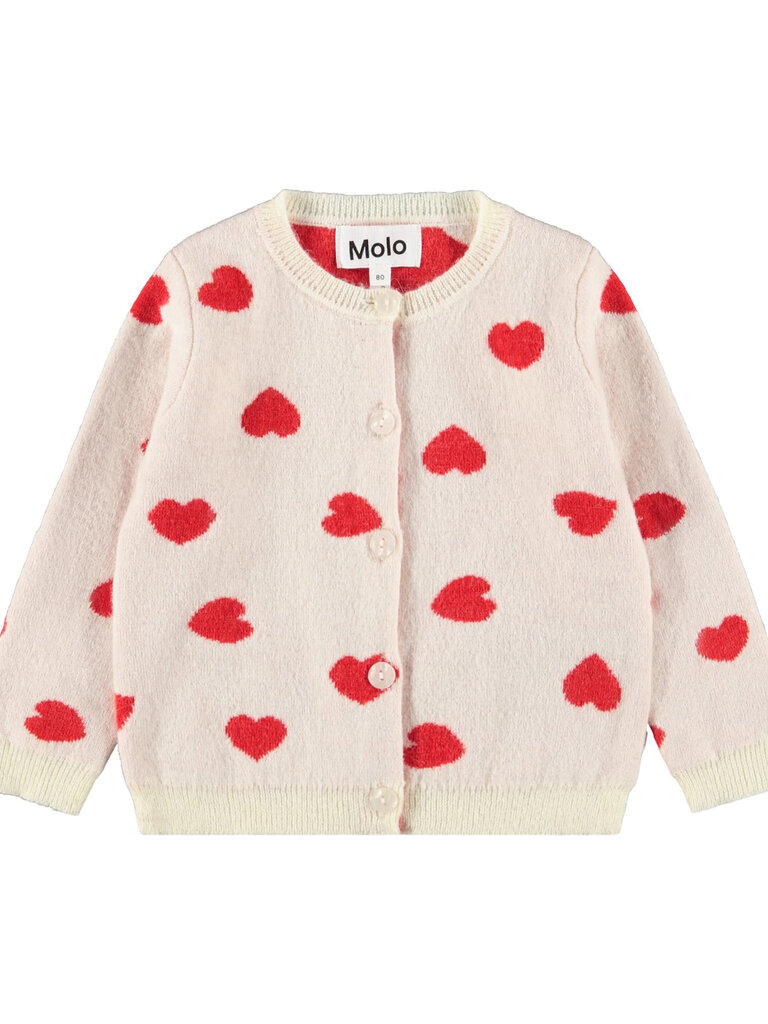 Molo Goldie - Red Hearts