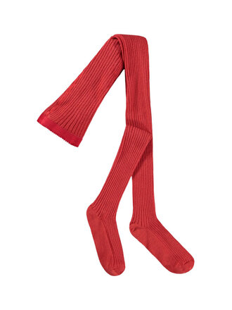 Molo Rib Tights - Ruby Red