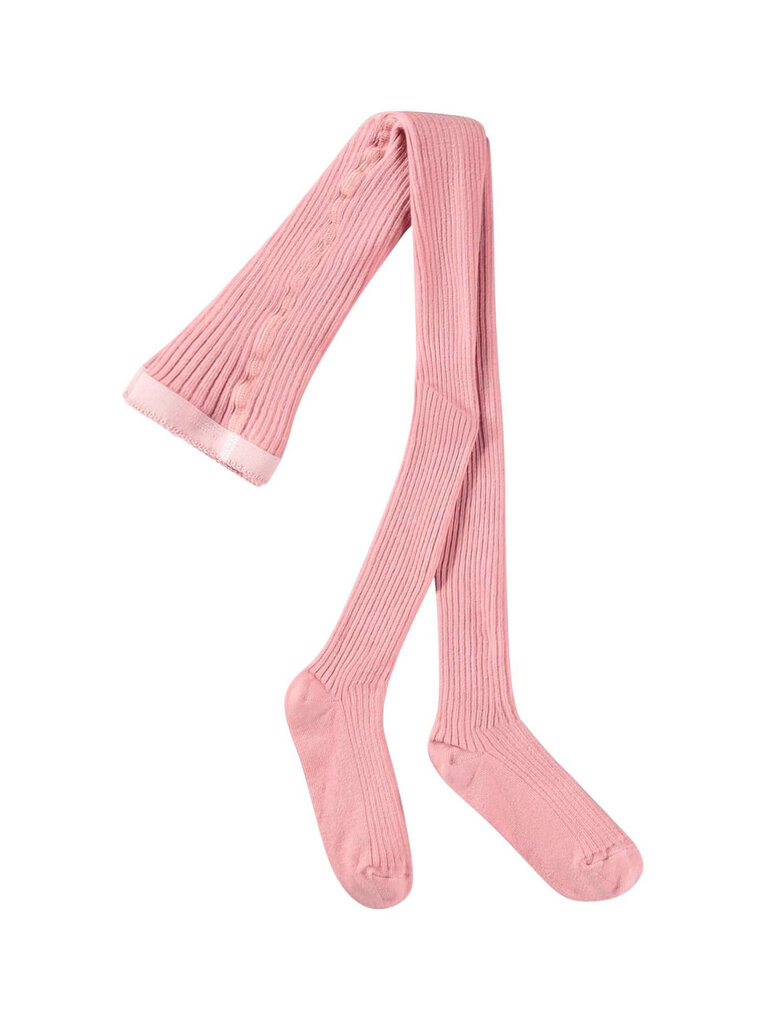 Molo Rib Tights - Vintage Rose