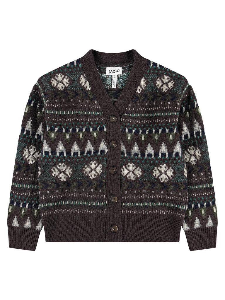 Molo Bertel - Brown Fair Isle