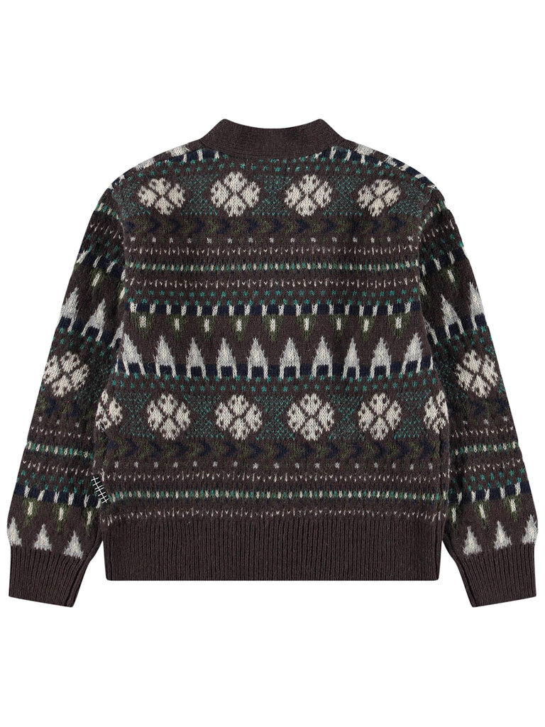 Molo Bertel - Brown Fair Isle