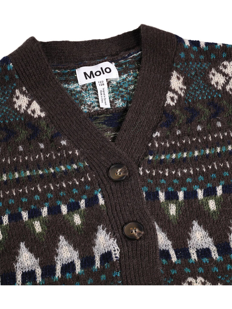 Molo Bertel - Brown Fair Isle