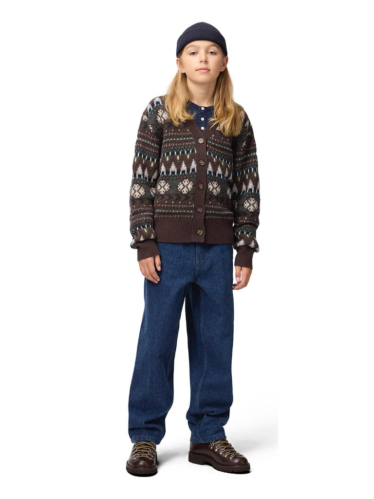 Molo Bertel - Brown Fair Isle