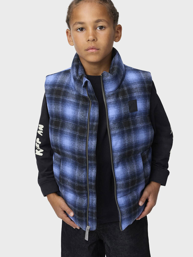 Molo Heike Wool - Check Navy