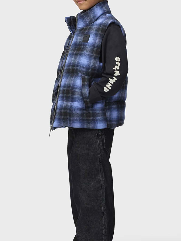 Molo Heike Wool - Check Navy