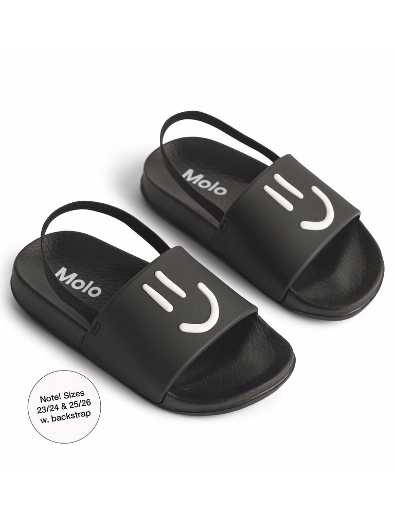 Molo Zhappy Slides - Black