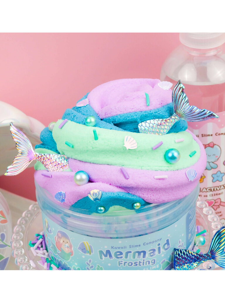Kawaii Slime Mermaid Frosting Butter Slime