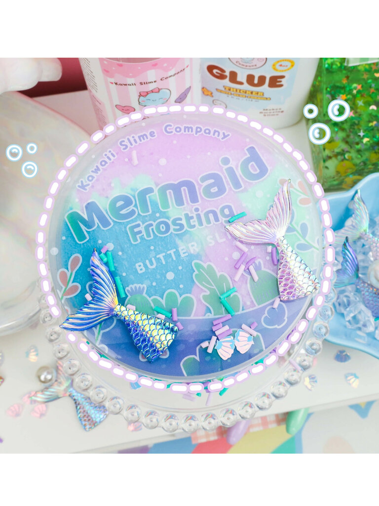 Kawaii Slime Mermaid Frosting Butter Slime
