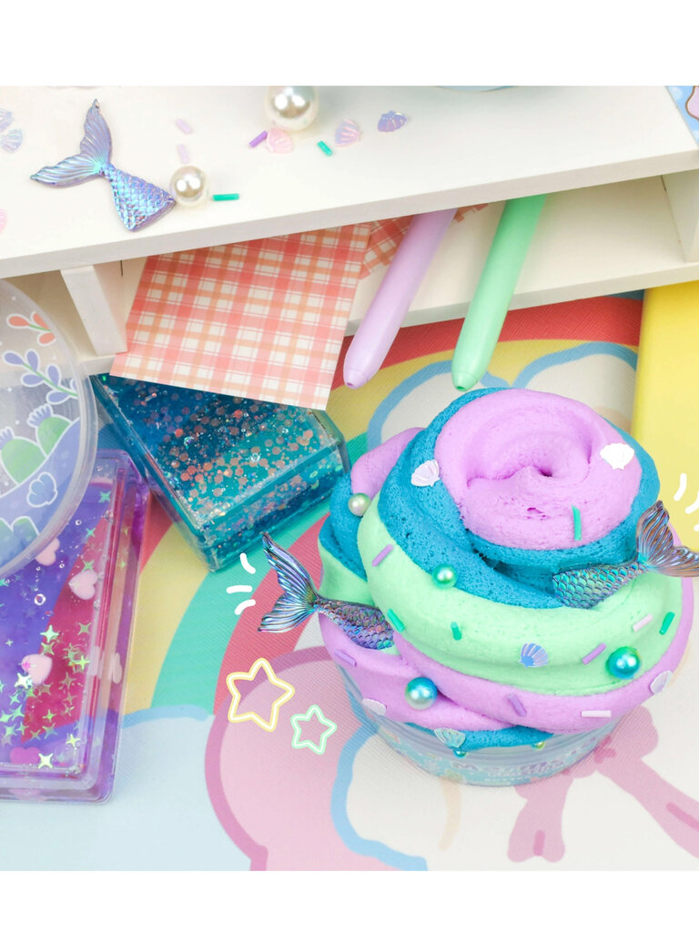 Kawaii Slime Mermaid Frosting Butter Slime