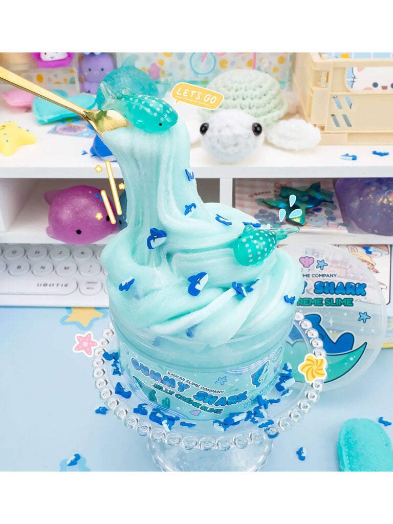Kawaii Slime Gummy Shark Jelly Creme Slime