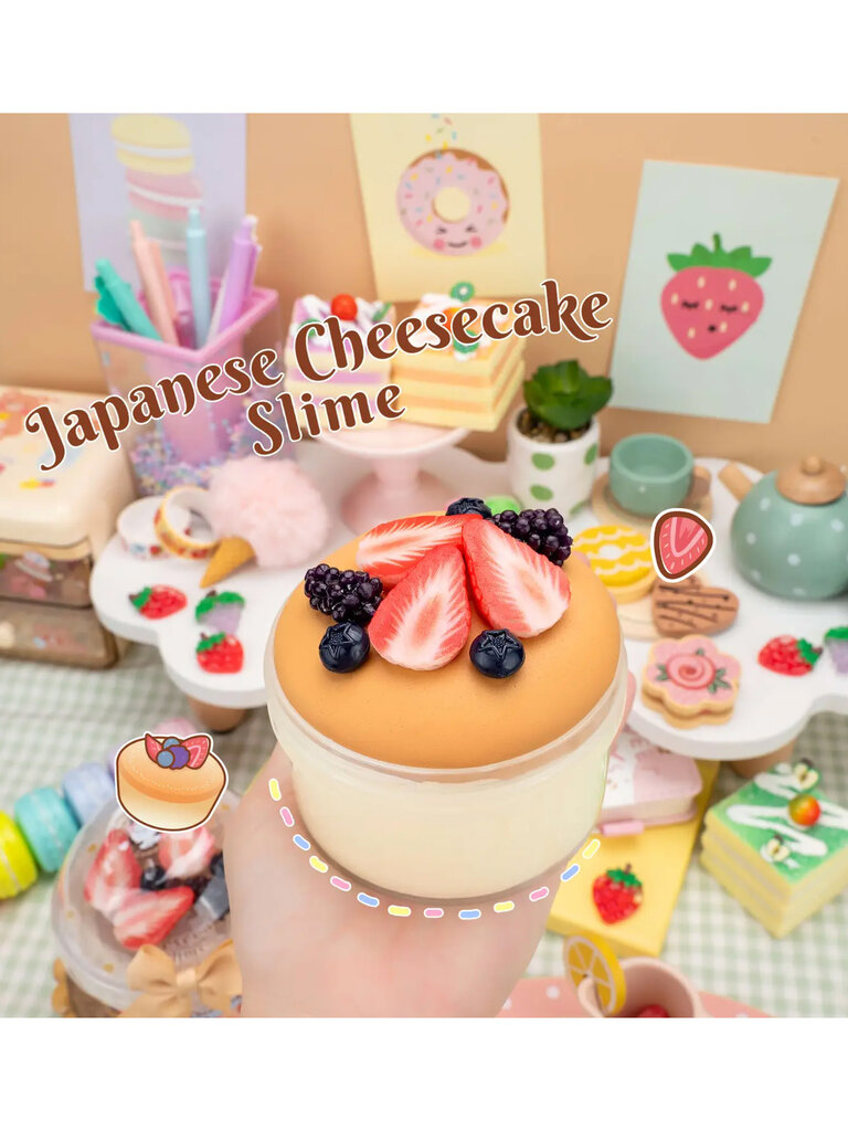 Kawaii Slime Japanese Cheesecake Butter Slime