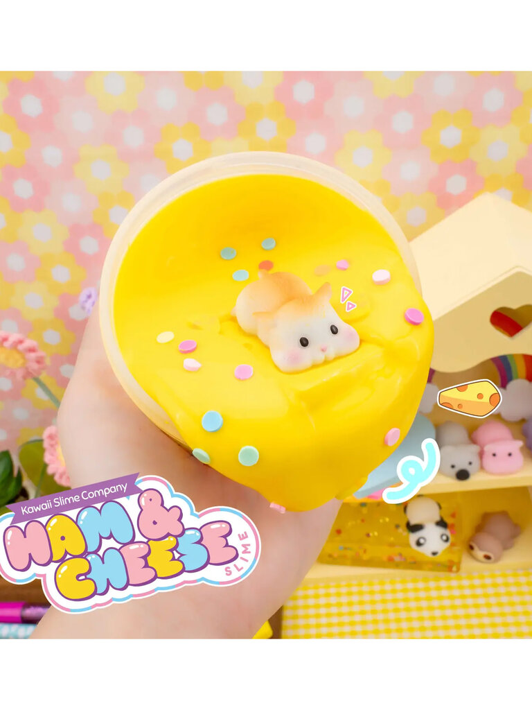 Kawaii Slime Ham & Cheese Glossy Slime