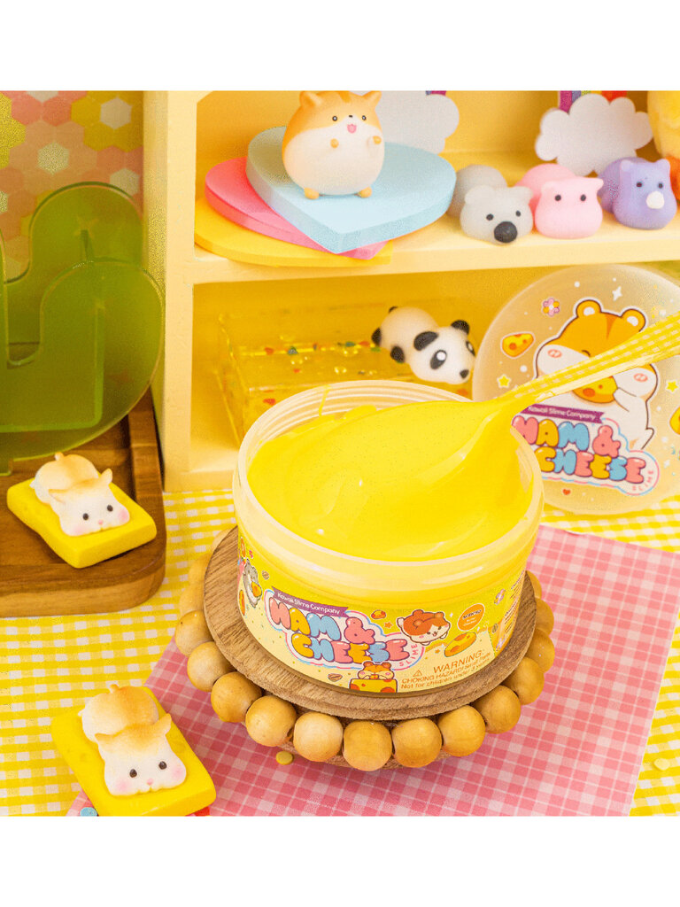 Kawaii Slime Ham & Cheese Glossy Slime