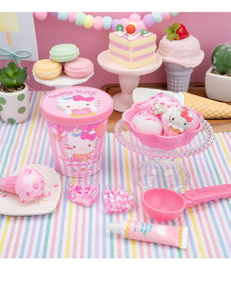 Kawaii Slime Hello Kitty Ice Cream Slime Kit