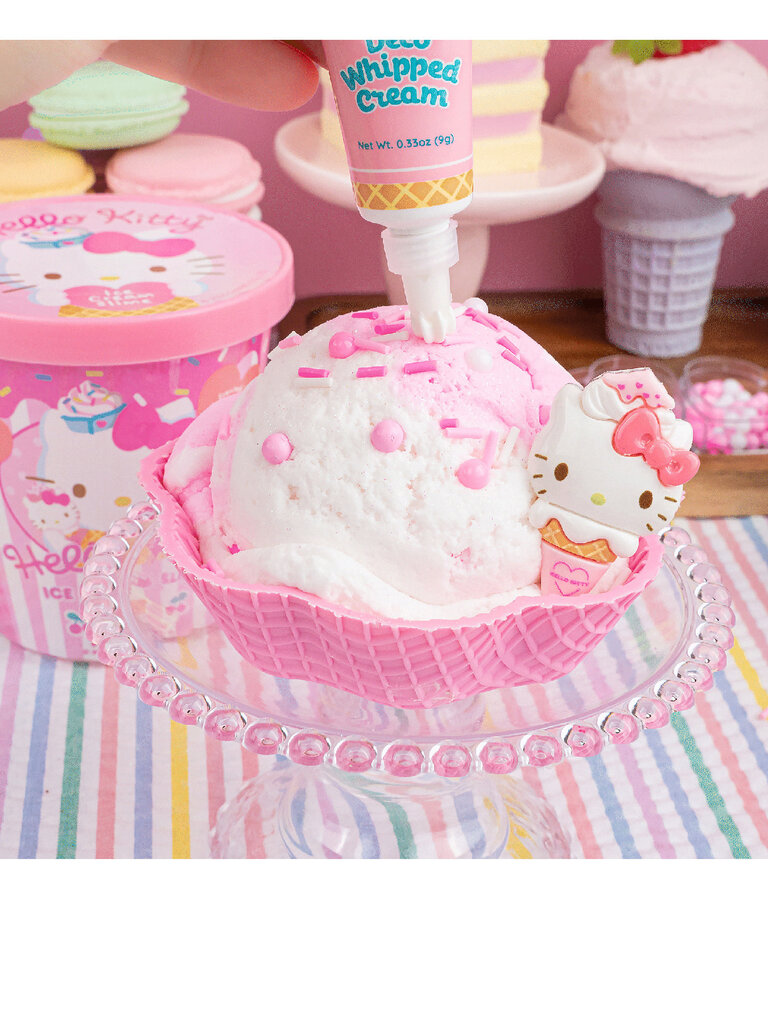 Kawaii Slime Hello Kitty Ice Cream Slime Kit