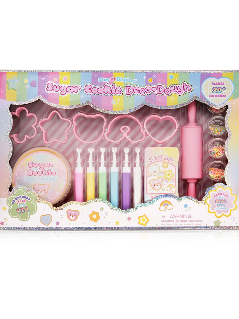 Kawaii Slime Sugar Cookie Deco Dough Diy Craft Kit
