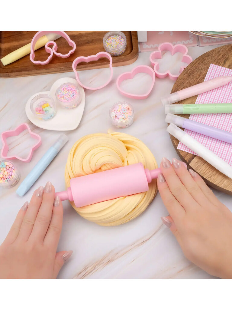 Kawaii Slime Sugar Cookie Deco Dough Diy Craft Kit