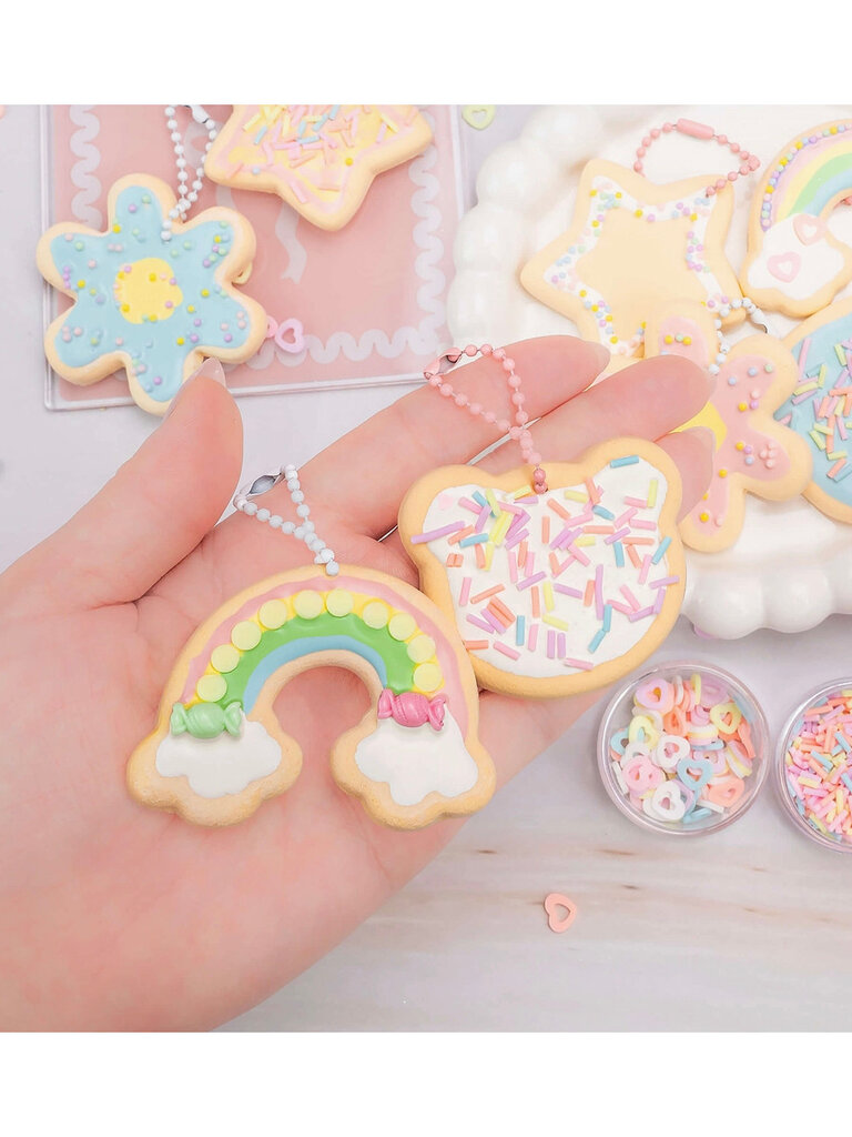 Kawaii Slime Sugar Cookie Deco Dough Diy Craft Kit
