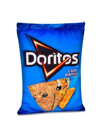 Iscream Mini Doritos Cool Ranch Packaging Plush