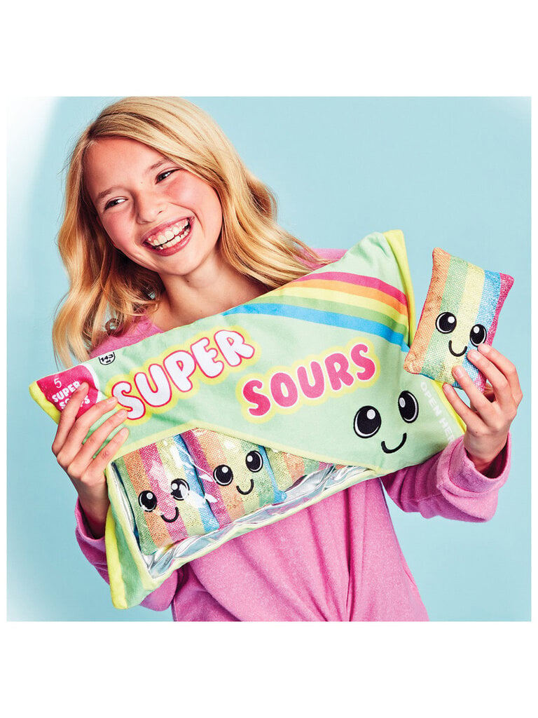 Iscream Super Sours Scented Packaging Plush