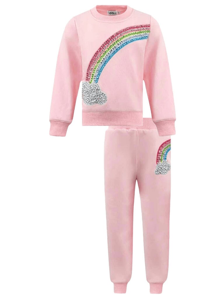 Lola and the Boys Rainbow Dreams Joggers Set