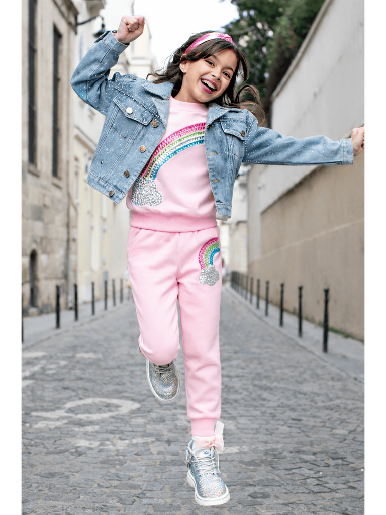 Lola and the Boys Rainbow Dreams Joggers Set