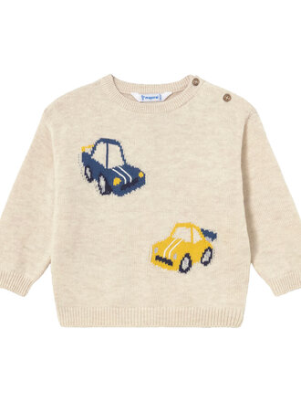 Mayoral Baby Boys Race Car Knit Sweater