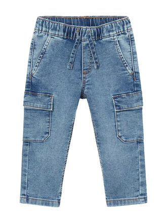 Mayoral Baby Boys Soft Denim Cargo Pants