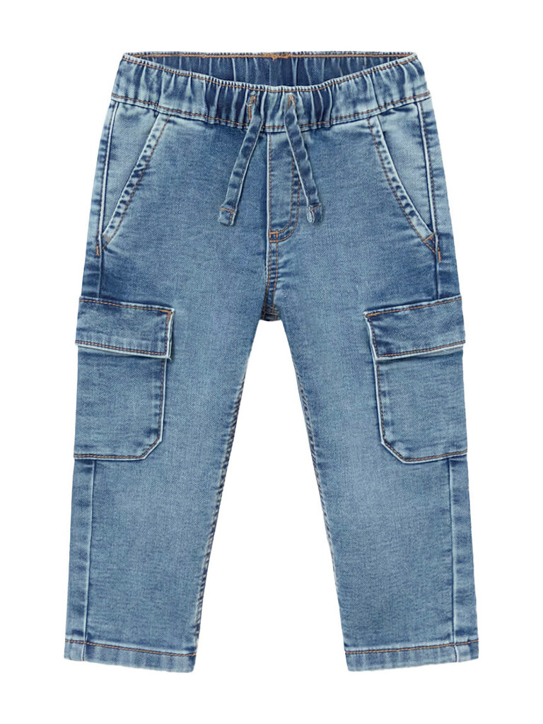 Mayoral Baby Boys Soft Denim Cargo Pants