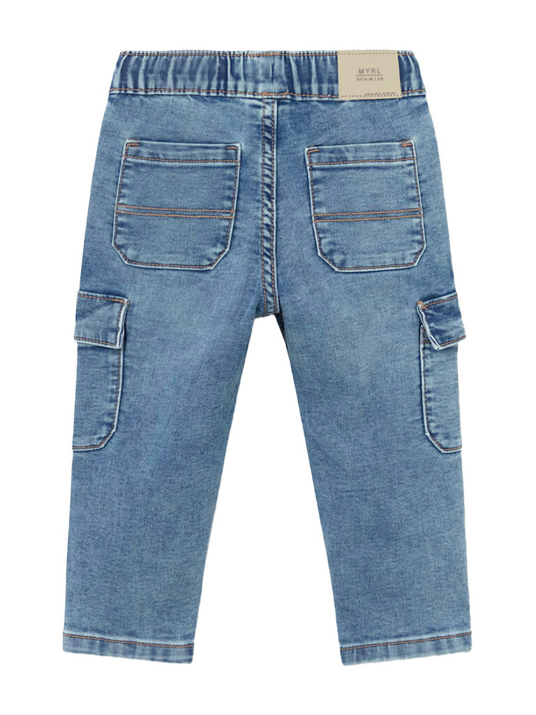 Mayoral Baby Boys Soft Denim Cargo Pants