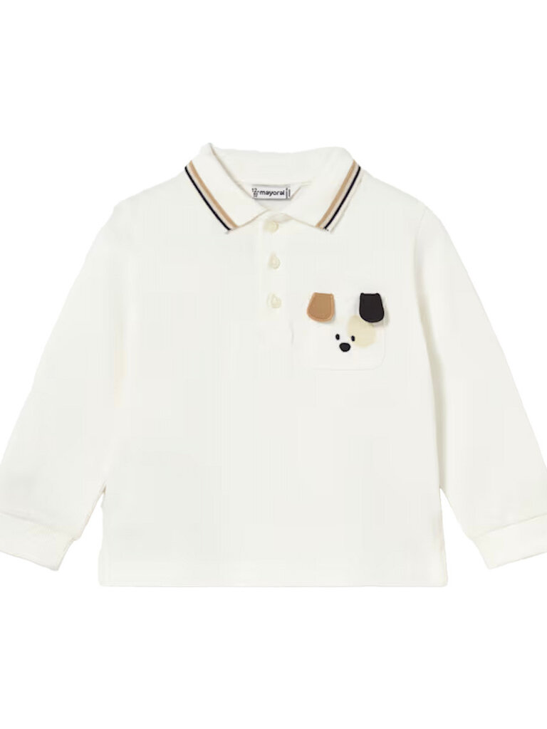 Mayoral Baby Boys Puppy Pocket Polo