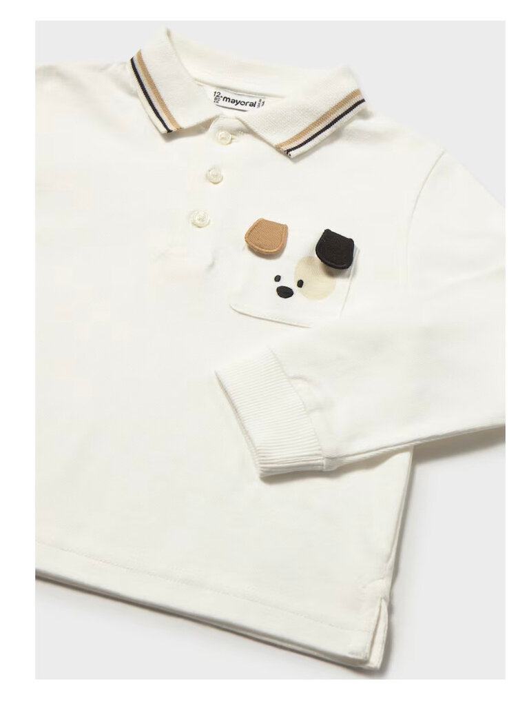 Mayoral Baby Boys Puppy Pocket Polo