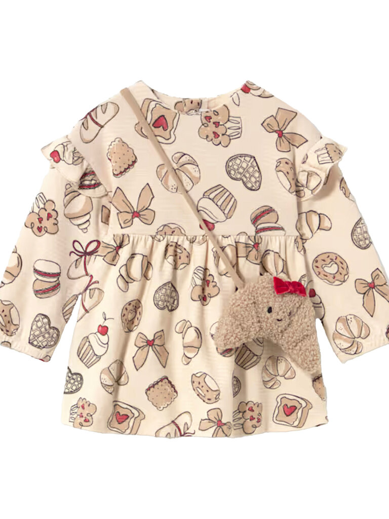 Mayoral Cookie Dress w Bag