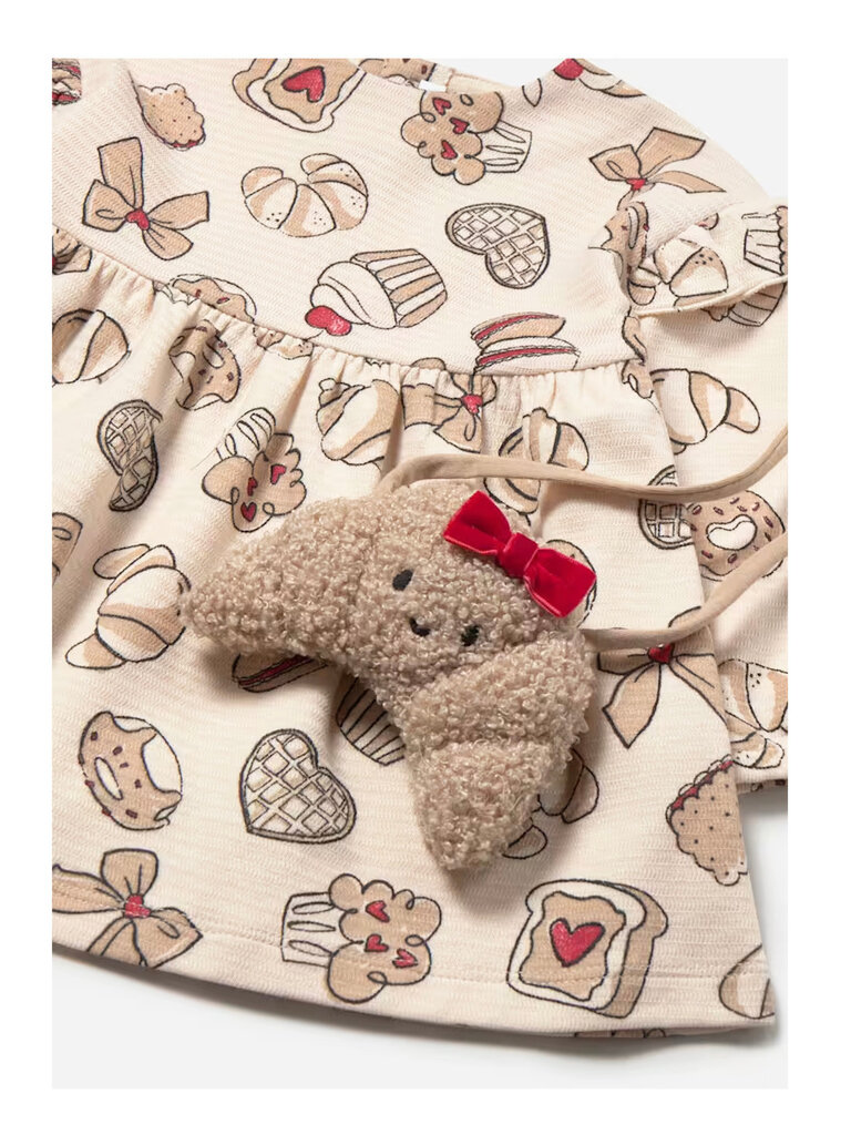 Mayoral Cookie Dress w Bag