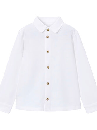 Mayoral Boys White Knit Shirt
