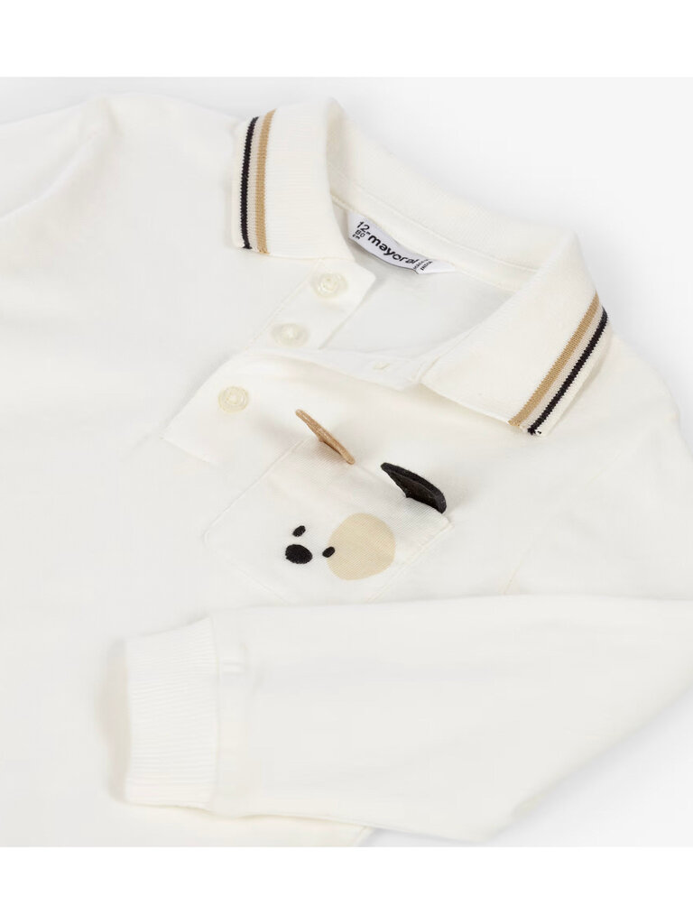 Mayoral Baby Boys Puppy Pocket Polo