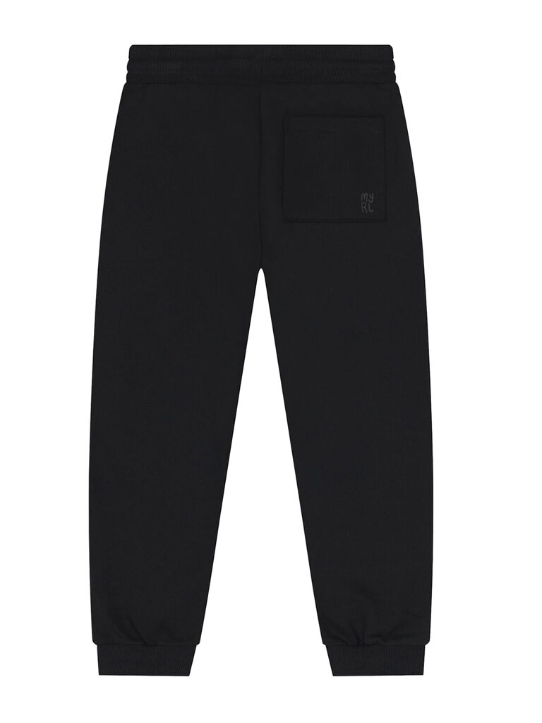 Mayoral Boys Black Fleece Joggers