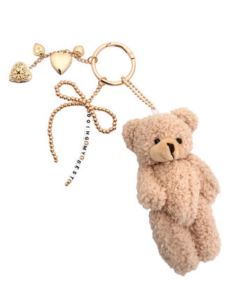 Little Words Project Doing My Best Teddy Bear Bag Charm