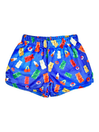 Iscream Haribo Print Plush Shorts