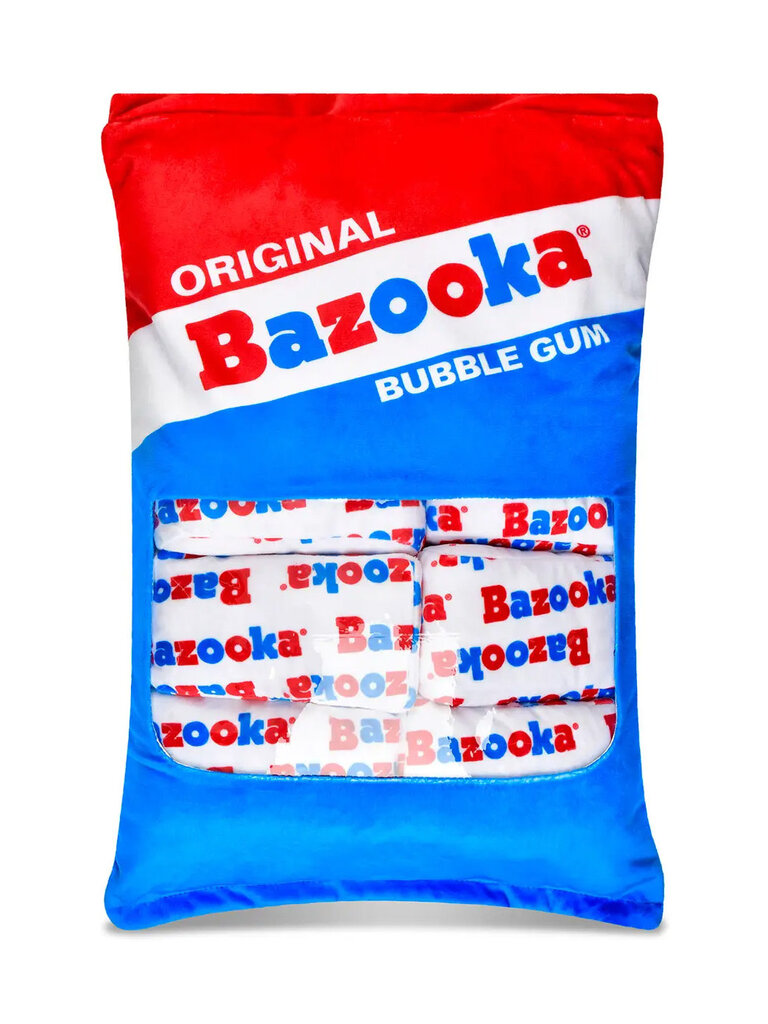 Iscream Bazooka Bubblegum Scented Packaging Plush