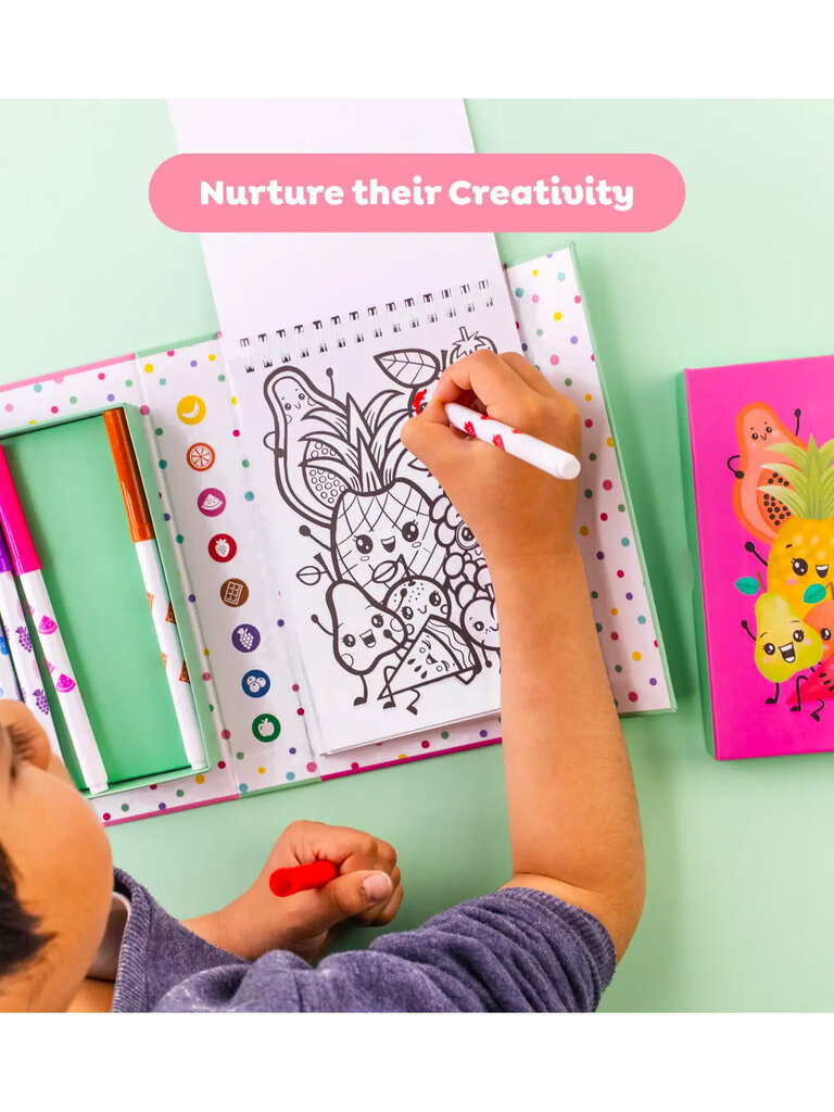 Tiger Tribe Scented Coloring - Fruitie Cutie