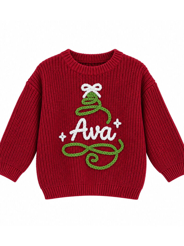 Personalized Name Christmas Sweater