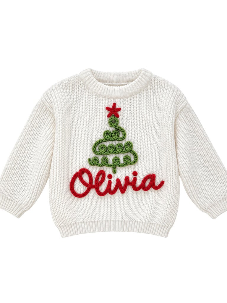 Personalized Name Christmas Sweater
