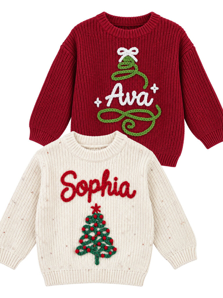 Personalized Name Christmas Sweater
