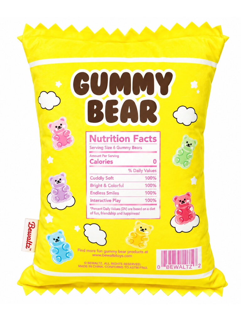 Cutie Gummy Bear Packaging Plush