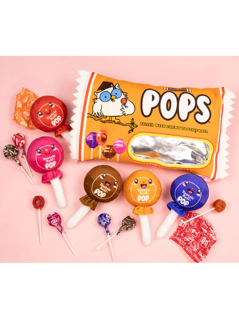 Tootsie Roll Pops Packaging Plush
