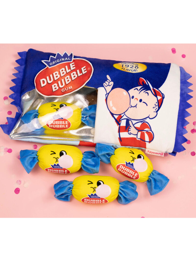 Dubble Bubble Gum Packaging Plush
