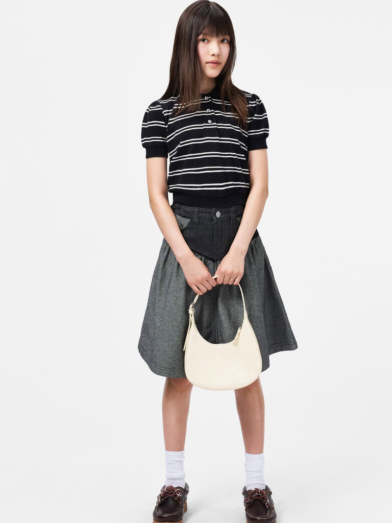 Molo Raki - Black Ivory Stripe